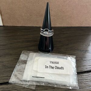 RYZE In The Clouds Stackerz rings